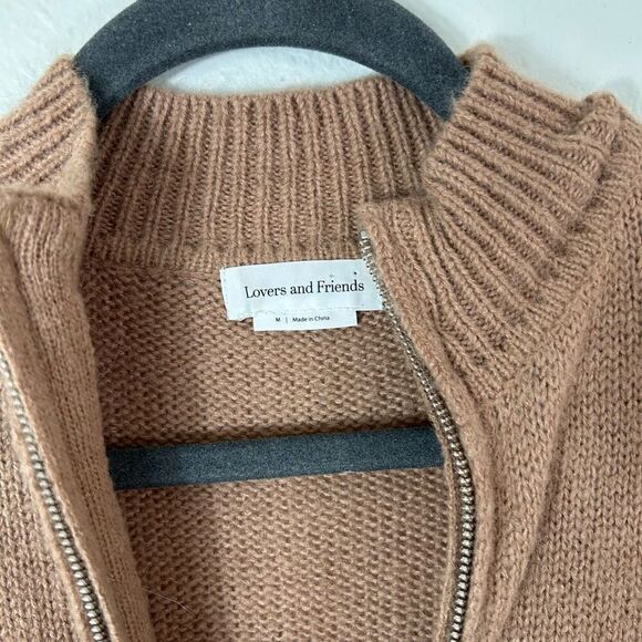 Lovers and friends anthea sweater dress in camel size M - Picture 5 of 8